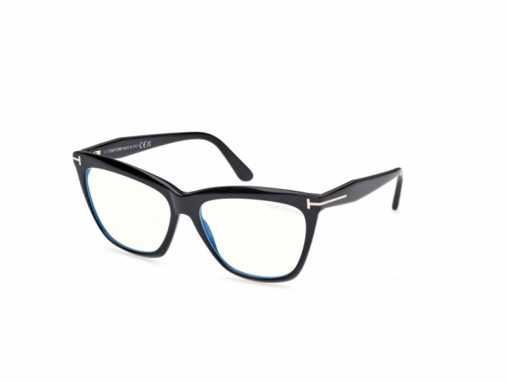 Tom Ford - Optical frames - TF6064-B-ECO - 001 - 56 - WITH BLUE-VIOLET LIGHT FILTER LENSES