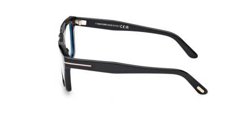 Tom Ford - Optical frames - TF6059-B ECO - 001 - 54 - WITH BLUE-VIOLET LIGHT FILTER LENSES
